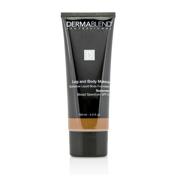 Dermablend Leg and Body Make Up Buildable Liquid Body Foundation Sunscreen Broad Spectrum SPF 25 - #Deep Natural 85N