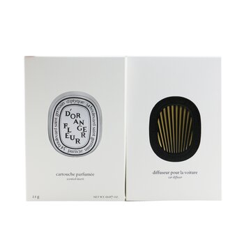 Diptyque Car Diffuser - Fleur DOranger (Orange Blossom)