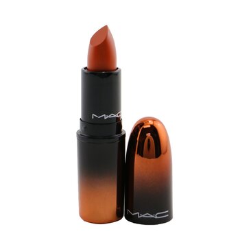 mac lipstick orange brown