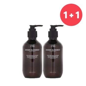 Grown Alchemist ?1+1 Set?Gentle Gel Facial Cleanser - Geranium Leaf, Bergamot & Rose-Bud