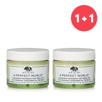 Origins ?1+1 Set?A Perfect World Antioxidant Moisturizer With White Tea