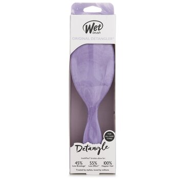 Wet Brush Original Detangler Glitter Waves Purple Hair Brush