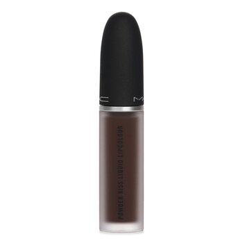 MAC Powder Kiss Liquid Lipcolour - # 955 Chestnut